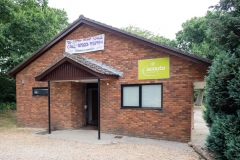 Scout Hut Entrance