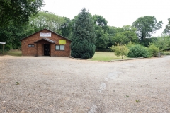 Scout Hut parking area